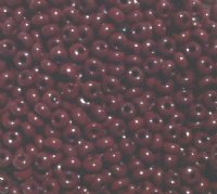 50g 6/0 Opaque Dark Brick Brown Seed Beads